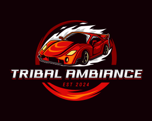 Car Racing Automotive  logo design