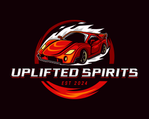 Car Racing Automotive  logo design