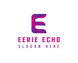 Generic Modern Tech Letter E logo design