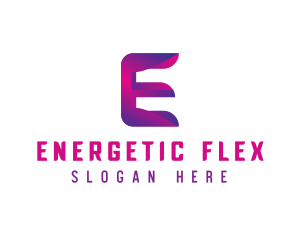 Generic Modern Tech Letter E logo design