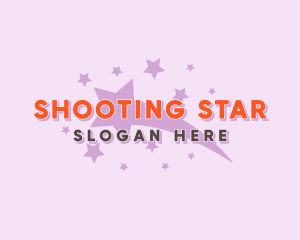 Astral Shooting Star logo design