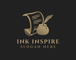 Paper Pen Ink  logo design