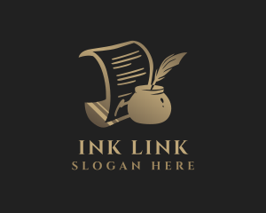 Paper Pen Ink  logo design