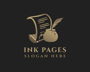 Paper Pen Ink  logo design