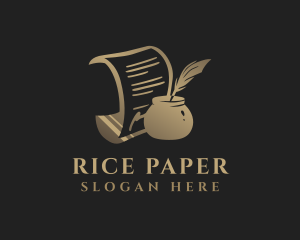 Paper Pen Ink  logo design