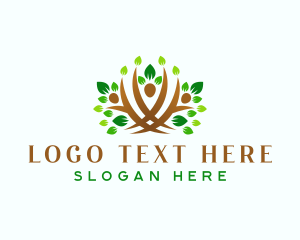 Relaxation Eco Tree logo