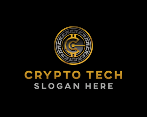 Crypto Coin Investment logo design