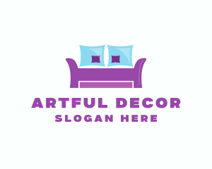 Living Room Couch Furniture  logo design