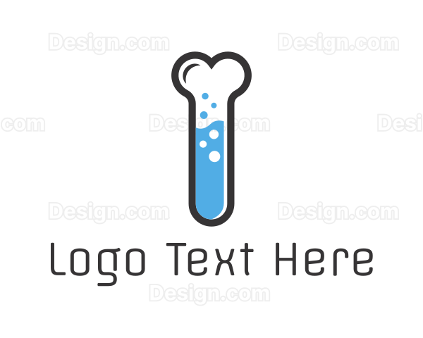 Test Tube Bone Logo