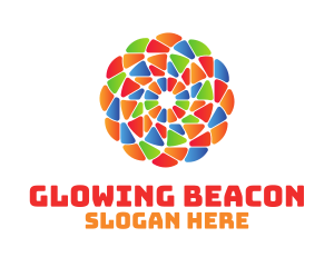 Cultural Festival Flower logo design