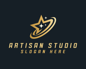 Orbit Star Entertainment Studio logo design