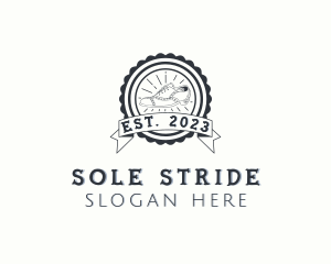 Formal Brogue Shoes logo design