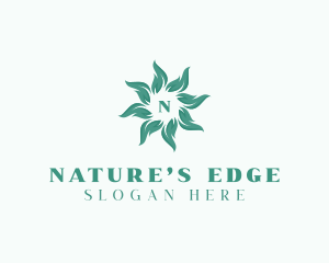 Nature Herbal Vegan logo design