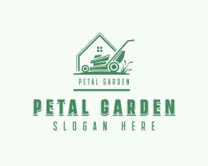 Backyard Lawn Mower logo design