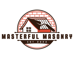 Trowel Carpenter Masonry logo design