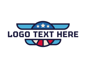 Freedom - Freedom Patriot Badge logo design