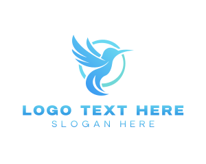 Wellness Holistic Hummingbird logo