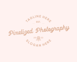 Feminine Retro Fashion logo design