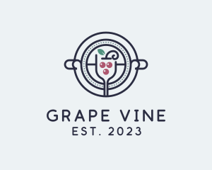 Grape Wine Mocktail logo