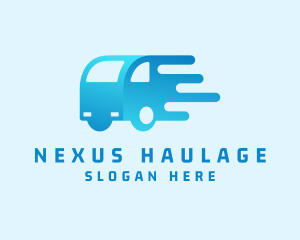 Haulage Transport Truck logo