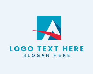 Simple - Minimalist Company Letter A logo design