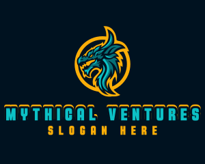 Mythical Dragon Gaming logo design