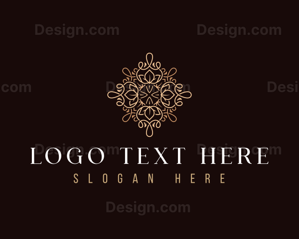 Decorative Luxury Flower Logo