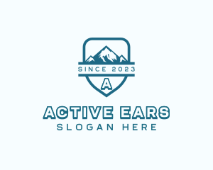 Mountain Climbing Adventure logo design