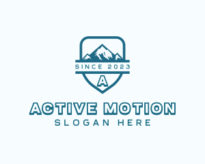 Mountain Climbing Adventure logo design