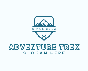 Mountain Climbing Adventure logo design