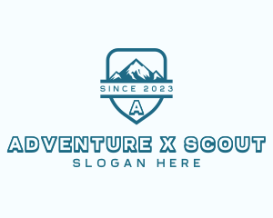 Mountain Climbing Adventure logo design