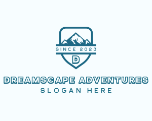 Mountain Climbing Adventure logo design