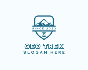 Mountain Climbing Adventure logo design