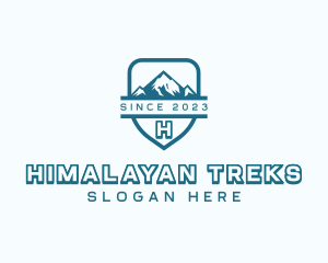 Mountain Climbing Adventure logo design