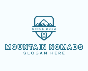 Mountain Climbing Adventure logo design