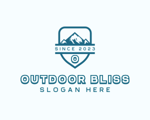 Mountain Climbing Adventure logo design