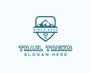 Mountain Climbing Adventure logo design