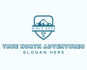 Mountain Climbing Adventure logo design