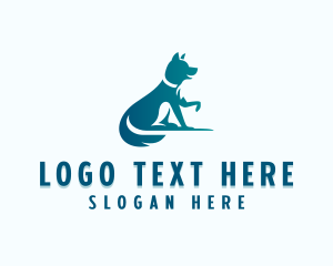 Pet Dog Veterinary Logo