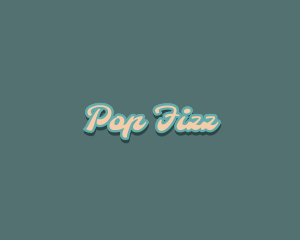 Groovy Retro Pop logo design