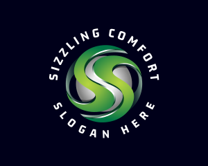 Creative Software 3D Letter S logo