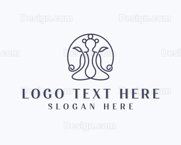 Holistic Yoga Meditation Logo