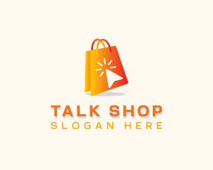 Online Shopping Bag logo design