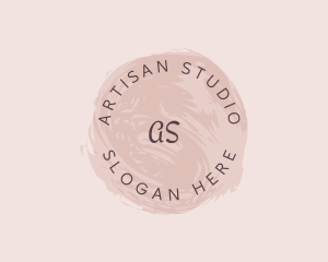 Stylish Watercolor Studio logo design