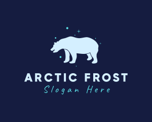 Winter Polar Bear  logo design