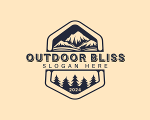 Highland Camping Outdoor logo design