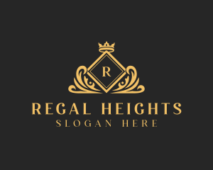 Regal Crown Monarchy  logo design