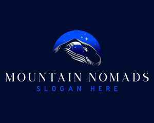 Mobius Arch Mountain logo design