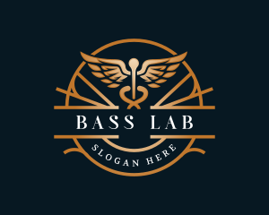 Caduceus Wellness Laboratory logo design