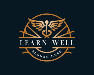 Caduceus Wellness Laboratory logo design